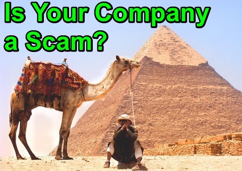 Is Your Company a Scam?